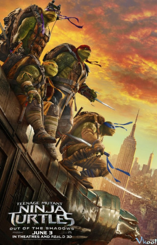 Ninja Rùa 2: Đập Tan Bóng Tối - Teenage Mutant Ninja Turtles: Out Of The Shadows